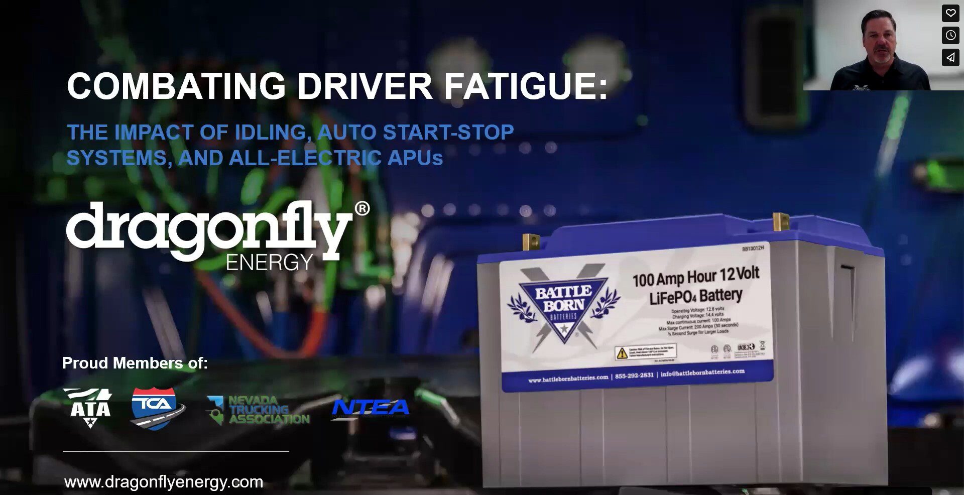 Dragonfly Energy North American Fatigue Management Program Solutions Series